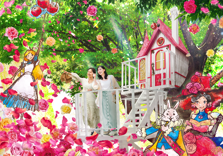 「クイーン オブ ハートのツリーキャッスル」