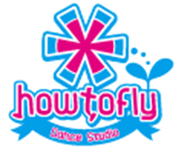 ダンススタジオ how to flyロゴ