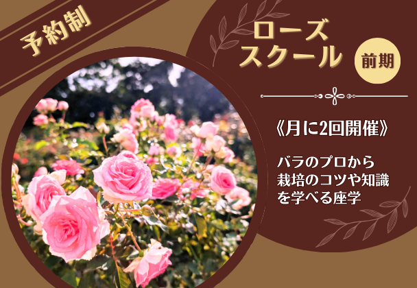 【前期 春・夏】ローズスクール